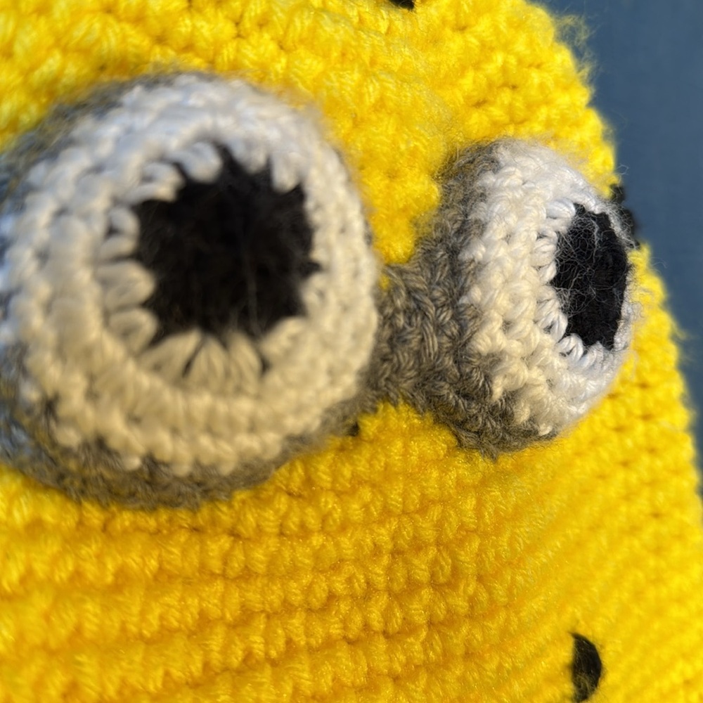 Yellow handmade Minion hat - Picture 2 of 5